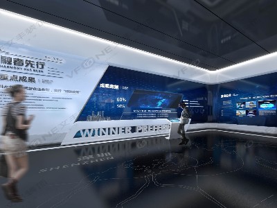 深圳数字展厅设计 | 数字科技感创新一站式展厅布局